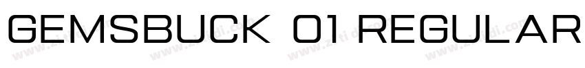 gemsbuck 01 regular字体转换